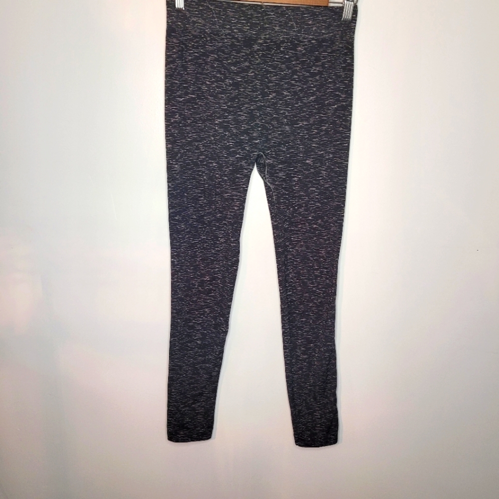 Lucky Brand Cloud Jersey Leggings – Black w/ White Lines Size M/L